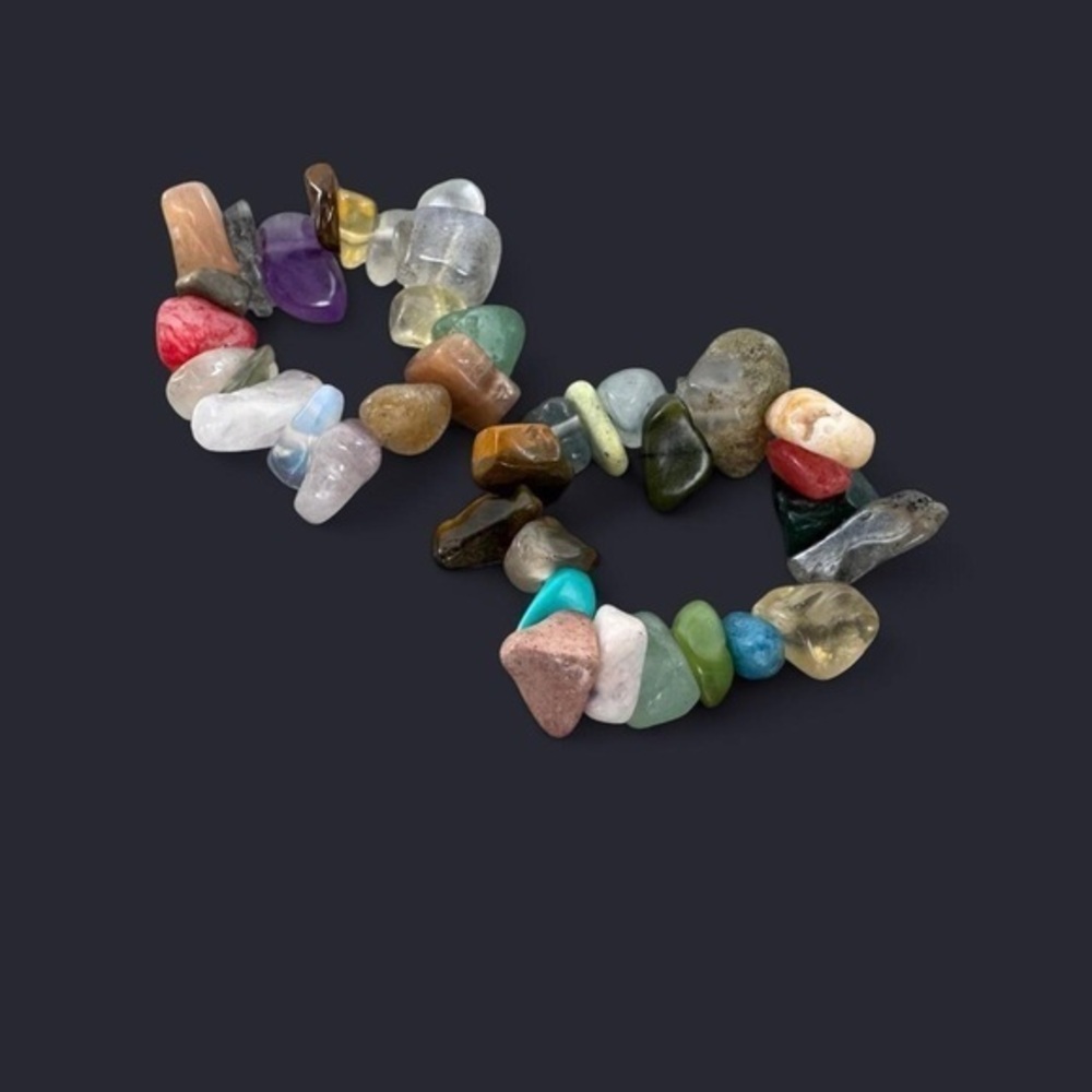 Mixed Crystal Bead Rings